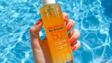 MON AVIS SUR L’EAU SOLAIRE SUN SECURE SVR : UNE NOUVELLE PROTECTION SOLAIRE SPF50+ ET BIODÉGRADABLE