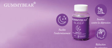 GUMMYBEAR® SLEEP : le complément sommeil qui vous rend vos nuits